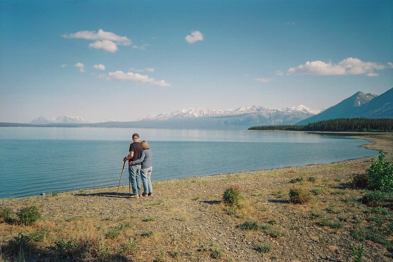 Kluane Lake, Yukon
